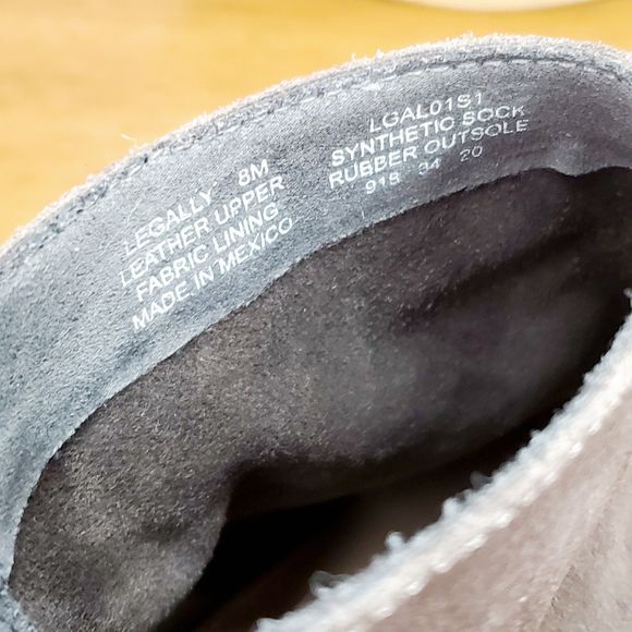 Steve Madden Brown Suede Legally Ankle Boots Women's Size 8 Casual Western Indie - Picture 7 of 9